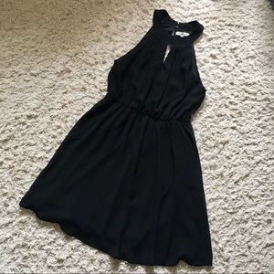Flowy Little Black Dress